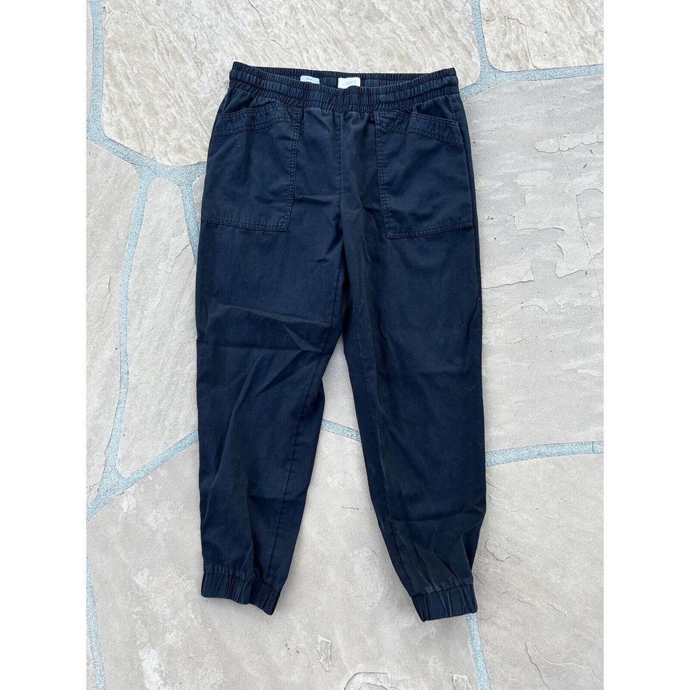 ANN TAYLOR LOFT OUTLET GRAY JOGGER PANTS sz M